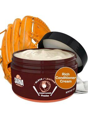 Leather Glove Conditioner Cream 4 Oz – Softball & Mitt Care, Break In Faster